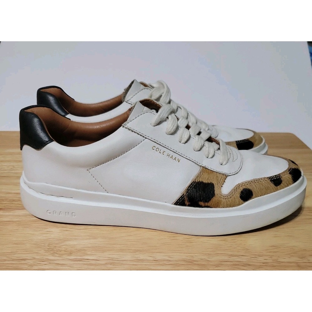 Cole Haan Womens GrandPro Rally Court Shoes 8B Lace Up Sneakers White - Picture 2 of 15